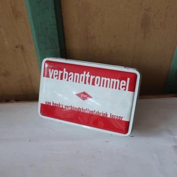 Verbandtrommel Van Heek's Losser 21,5 x 14 x 5,5 origineel beschikbaar voor biedingen