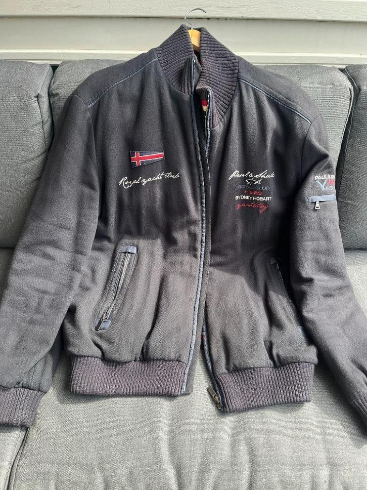 Paul en Shark BOMBER jack maat XXL, Kleding | Heren, Jassen | Zomer, Gedragen, Overige maten, Blauw, Verzenden