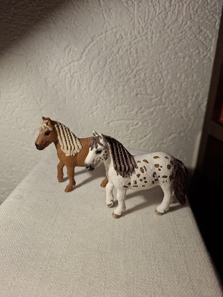 Schleich paardjes, Ophalen, Zo goed als nieuw, Paard, Beeldje of Figuurtje