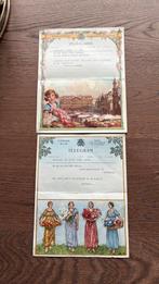 2x telegram België, Ophalen of Verzenden