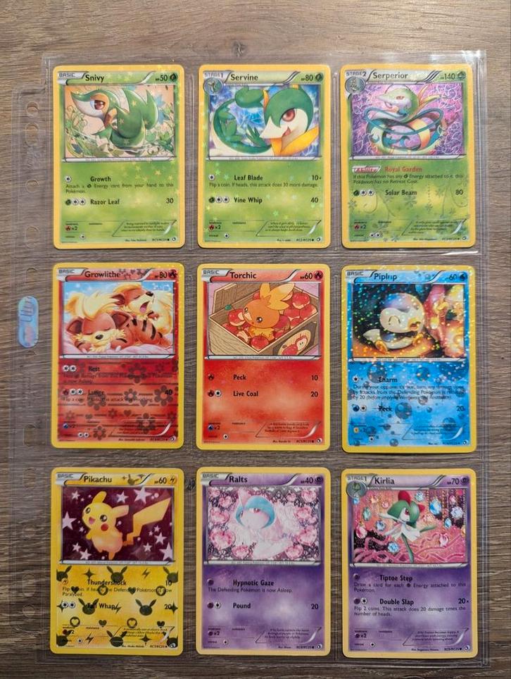 Complete set LTR Radiant Collection, Hobby en Vrije tijd, Verzamelkaartspellen | Pokémon, Zo goed als nieuw, Meerdere kaarten