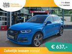 Audi Q5 55 TFSIe QUATTRO S-LINE PANO-DAK/MATRIX € 37.500,0, Auto's, Automaat, Euro 6, Blauw, Bedrijf