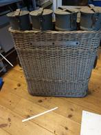 granaathulzen uit Zwitsers leger in rieten mand, Verzamelen, Ophalen, Landmacht, Overige gebieden, Hulzen of Bodemvondsten