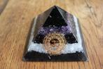 Orgonite piramide met Obsidiaan, Ohm mandala en meer, Sieraden, Tassen en Uiterlijk, Edelstenen, Ophalen of Verzenden, Nieuw
