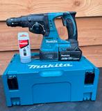 Makita DHR243 Combihamer + 5.0 Ah 18v accu, Doe-het-zelf en Verbouw, Gereedschap | Boormachines, Ophalen of Verzenden, Gebruikt