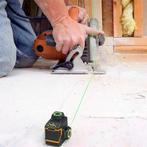 3D Laser Level 360 Zelfnivellerend - Groene Straal, Doe-het-zelf en Verbouw, Meetapparatuur, Niet ingevuld, Afstand, Verzenden