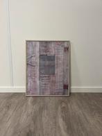 Mooi schilderij, Ophalen, Zo goed als nieuw, Hout, 75 cm of meer