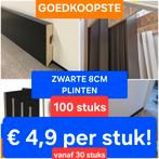 HOGEPLINTEN ZWART KLEUR LAATST 100 STUKS, Ophalen of Verzenden, Zo goed als nieuw, Mdf, 200 tot 250 cm