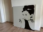 Canvas Audrey Hepburn, Ophalen