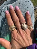 14 karaats ring sacred heart Natalie goud, Verzenden, Dame, Goud, Kleiner dan 17