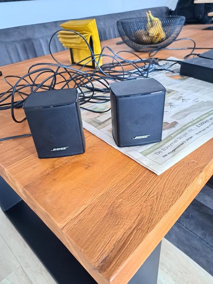 Bose surround speakers, Audio, Tv en Foto, Luidsprekers, Zo goed als nieuw, Front, Rear of Stereo speakers, 120 watt of meer, Bose