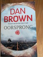 Dan Brown - Oorsprong, Gelezen, Ophalen of Verzenden, Nederland, Dan Brown
