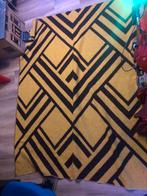 Vintage wollen deken V&D, Huis en Inrichting, Woonaccessoires | Plaids en Woondekens, Ophalen of Verzenden, Zo goed als nieuw