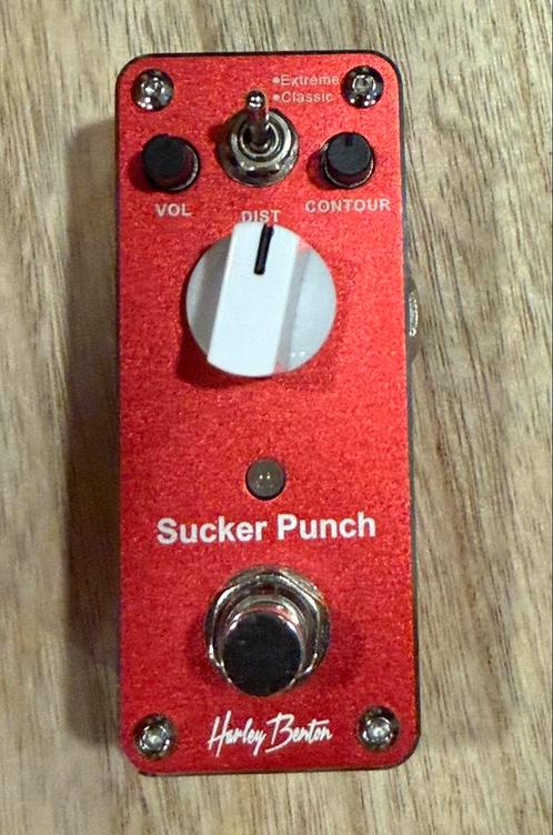 Harlery Benton Sucker Punch (distortion pedal), Muziek en Instrumenten, Effecten, Zo goed als nieuw, Ophalen of Verzenden
