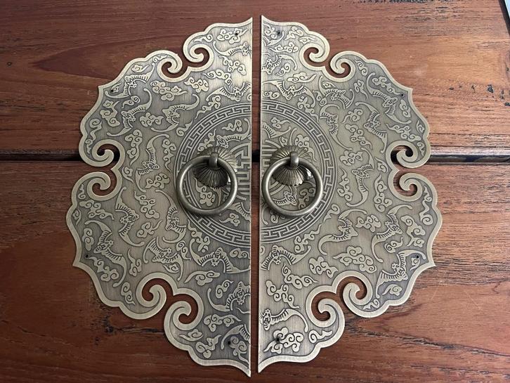 Chinees beslag voor chinese bruidskast kast plaat groot, Huis en Inrichting, Woonaccessoires | Overige, Nieuw, Ophalen of Verzenden