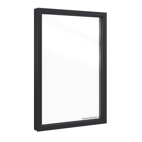 Vast glas kunststof kozijnen 143 b  x 180,5  h cm ,voorraad, Doe-het-zelf en Verbouw, Kozijnen en Schuifpuien, Nieuw, Raamkozijn