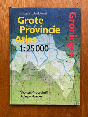 Grote Provincie Atlas Groningen beschikbaar voor biedingen