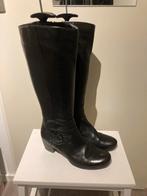 Zwarte leren Freeflex laarzen maat 38, Hoge laarzen, Zwart, Ophalen of Verzenden, Zo goed als nieuw