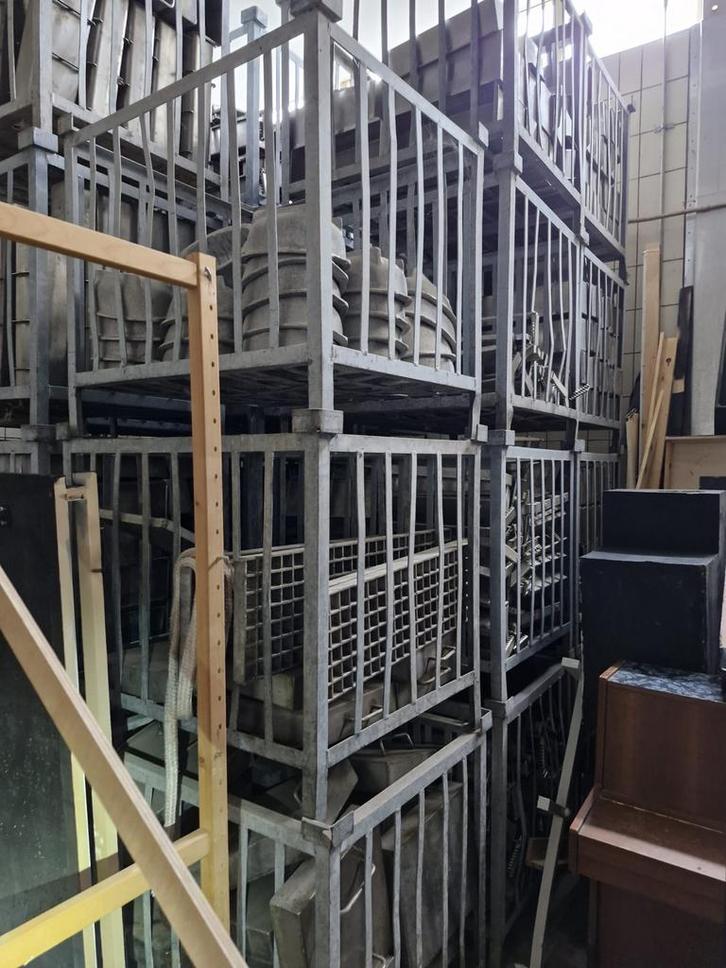 Metalen opslagrekken, Huis en Inrichting, Kasten | Stellingkasten, Gebruikt, Ophalen of Verzenden