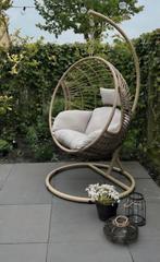 Karwei hangstoel bruin, Tuin en Terras, Tuinstoelen, Ophalen, Zo goed als nieuw