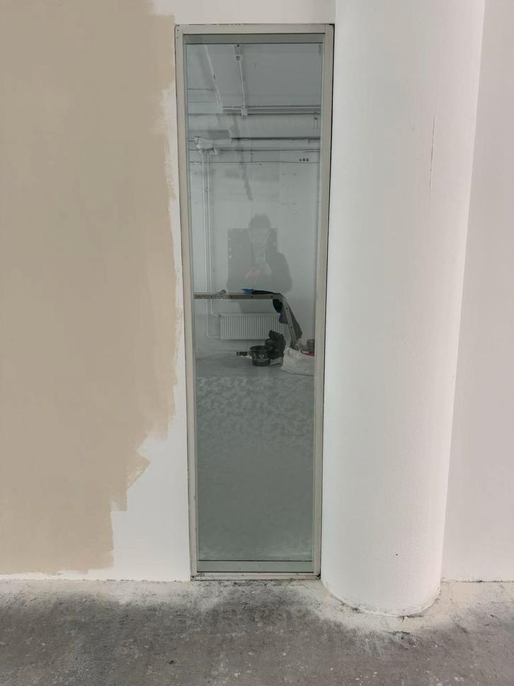 Gebruikt binnenraam - 230 x 60 x 10 - Almere, Doe-het-zelf en Verbouw, Glas en Ramen, Gebruikt, Gevelraam of Ruit, 160 cm of meer