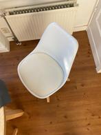 Eetkamer stoel ; 6 stuks, Ophalen, Kunststof, Gebruikt, Wit