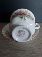 Royal Albert Moss Rose Kop en Schotel, 1956, Huis en Inrichting, Keuken | Servies, Gebruikt, Ophalen of Verzenden, Overige stijlen