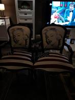 Barokstoelen x2 Marilyn Monroe, Antiek en Kunst, Ophalen