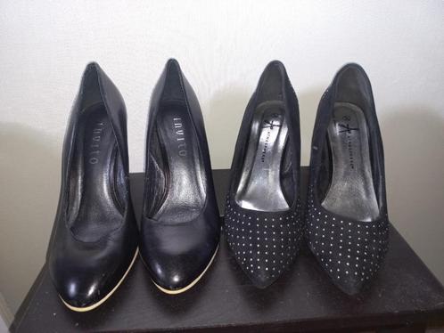 2 paar pumps maat 39 Samen Euro 5,00, Kleding | Dames, Schoenen, Gedragen, Pumps, Zwart, Ophalen of Verzenden