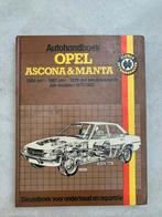Opel Ascona & Manta Autohandboek - Kluwer 1986, Ophalen of Verzenden, Gelezen, Opel