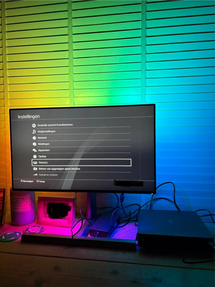 PS4 Slim Compleet Pakket met Monitor & Accessoires!, Spelcomputers en Games, Spelcomputers | Sony PlayStation 4, Gebruikt, Slim