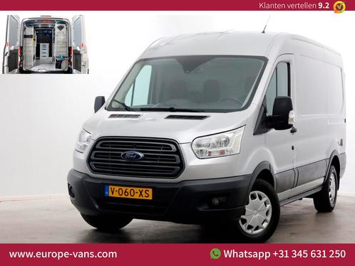 Ford Transit 350 2.0 TDCI 130pk E6 Automaat L2H2 Trend Servi, Auto's, Bestelauto's, Bedrijf, Te koop, ABS, Airconditioning, Alarm