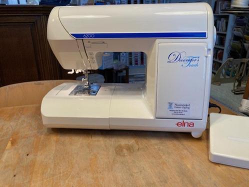 Elna 6200 computernaaimachine, Hobby en Vrije tijd, Naaimachines en Toebehoren, Zo goed als nieuw, Naaimachine, Overige merken