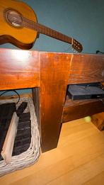 Televisiemeubel, Huis en Inrichting, Tafels | Sidetables, Ophalen, Gebruikt, 100 tot 150 cm, Eikenhout