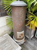 Antieke koperen warmwaterboiler, Ophalen