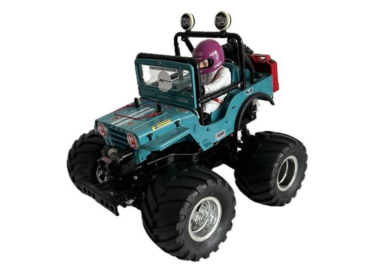 Tamiya Wild Willy 1/10 rc auto, Hobby en Vrije tijd, Modelbouw | Radiografisch | Auto's, Gebruikt, Auto offroad, Elektro, Schaal 1:10