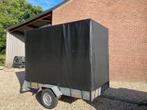 Huif aanhanger 750 kilo aanhangwagen gegalvaniseerd, Ophalen, Gebruikt