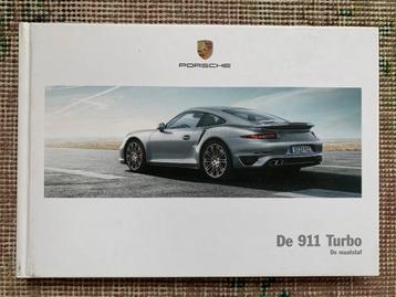 Brochure Porsche 911 991 Turbo MK2 2015 Nederlandstalig beschikbaar voor biedingen