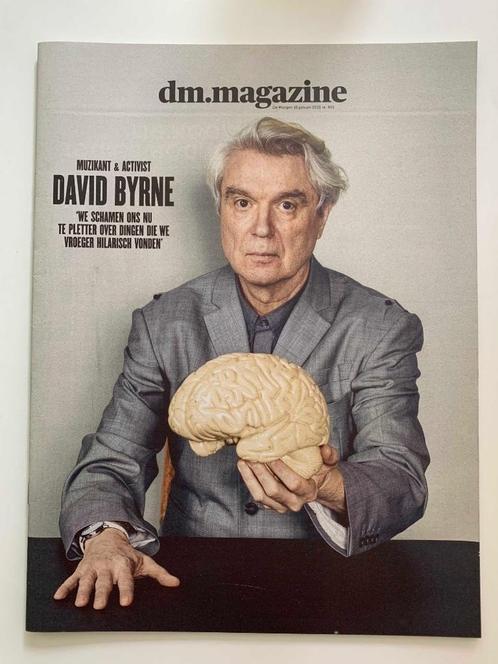 DAVID BYRNE - coverstory DM Magazine * 2021 * TALKING HEADS, Boeken, Tijdschriften en Kranten, Nieuw, Muziek, Film of Tv, Ophalen of Verzenden