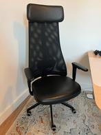 Järvfjället office chair with armrests Black, Huis en Inrichting, Bureaustoelen, Ophalen, Zwart, Zo goed als nieuw, Bureaustoel