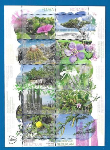 Beleef de natuur - flora Bonaire (postzegelvel)  beschikbaar voor biedingen