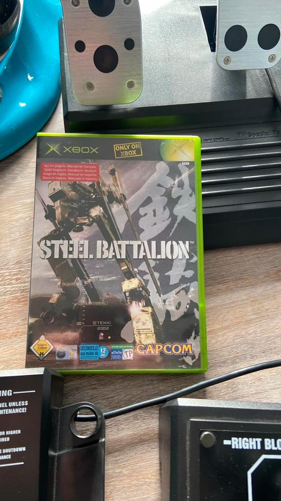 Xbox Steel Battalion + Controller - Zeldzaam!, Spelcomputers en Games, Games | Xbox Original, Gebruikt, Simulatie, 1 speler, Vanaf 12 jaar