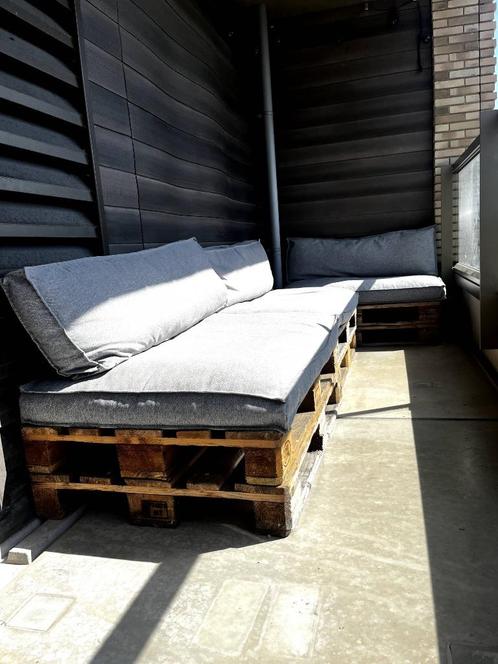 Palletkussenset Hidde warm grijs 1x (Gamma), Tuin en Terras, Tuinmeubel-accessoires, Ophalen