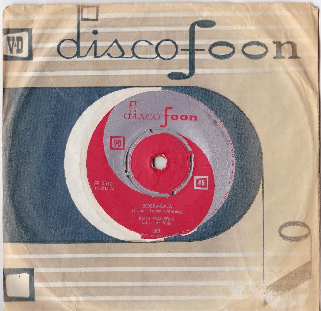Betty Fransens ‎– Soerabaja, Ophalen of Verzenden, Gebruikt, Overige formaten, Overige genres