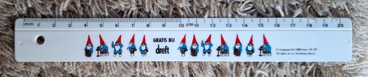 Vintage Dreft linaal met David de Kabouter jaren 80, Antiek en Kunst, Antiek | Overige Antiek, Ophalen of Verzenden