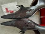 JAN JANSEN Aparte, bruin leren Pumps maat 36 1/2, Kleding | Dames, Schoenen, Ophalen of Verzenden, Bruin, Zo goed als nieuw, Pumps