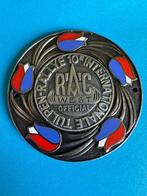 10e Internationale Tulpenrallye embleem. Grille badge.  1958, Ophalen of Verzenden, Gebruikt, Gebruiksvoorwerp