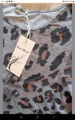 Panterprint jurk SENSI WEAR ~ new! Mt L, Bruin, Maat 42/44 (L), Nieuw, Ophalen of Verzenden