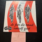 Kaptein-Mobylette Fiets-o-matic 1960 (#8) Bromfiets folder, Verzenden, Gelezen, Folder
