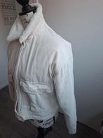 Ecru kleurig corduroy jack / jas mt. S, Beige, Ophalen of Verzenden, Zo goed als nieuw, Maat 36 (S)